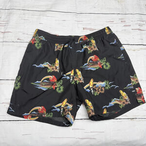 Vans x Hoffman California Fabrics Tropical Swim Trunks (XL)